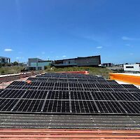 Solar system at the DEKRA site in New Zealand